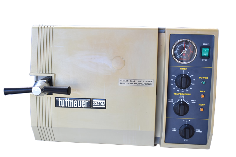 Tuttnauer Autoclave - Steam Sterilizer 2340M - Dental Equipment Store