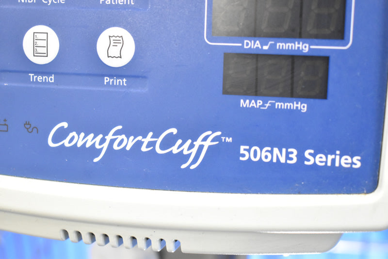 Criticare Comfort Cuff 506N3 Vital Signs Monitor with Cart image 3