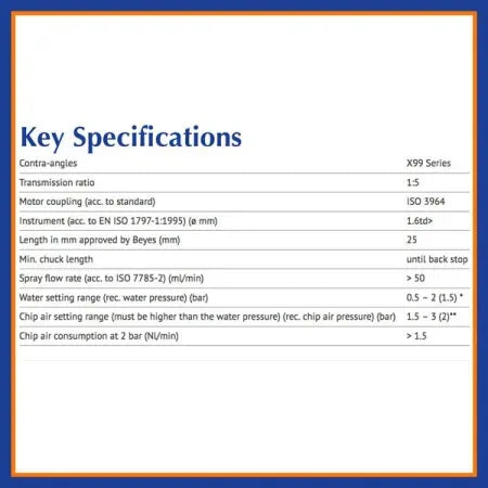 Beyes Maxso X99L 1:5 Ratio Fiber-Optic 4 Port Spray SL3025 - Dental Equipment Store