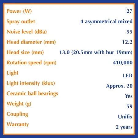 Bien-Air Tornado LED Handpiece Model 1600908-001 - Dental Equipment Store