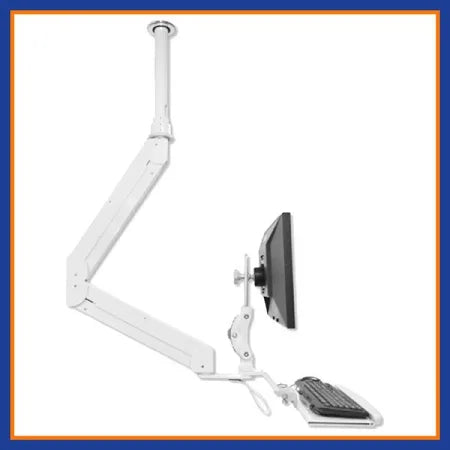 ICW ELP6220-XT Double Elite Ceiling Mount Paralink Monitor Mt. Ultra Drop - Dental Equipment Store