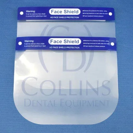 HD Safety Full Face Protection Shield 2 Pack - Dental Equipment Store