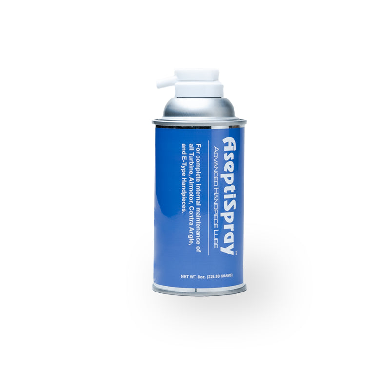 Aseptico AseptisprayTM Handpiece Cleaner & Lubricant - AHP-09 - Dental Equipment Store