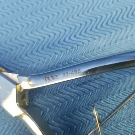 Miltex 22-480 Oral Surgery Rongeur Blumenthal 30? Double Spring Pliers image 2