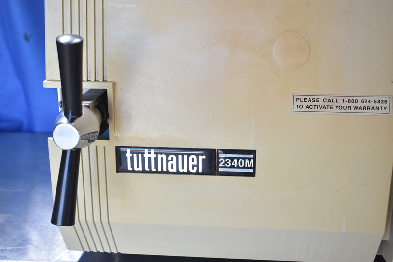 Tuttnauer Autoclave - Steam Sterilizer 2340M - Dental Equipment Store