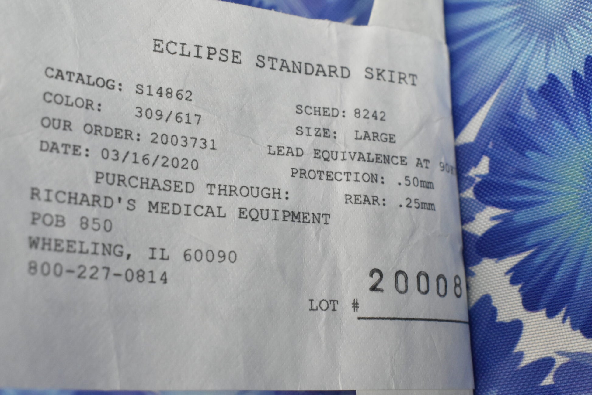 Bar Ray Eclipse Standard Skirt .50mm - Dental Equipment Store