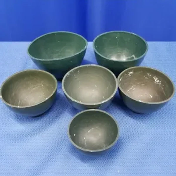 Dental Lab Flexible Mixing Bowls Set of 6 Various Sizes image 0