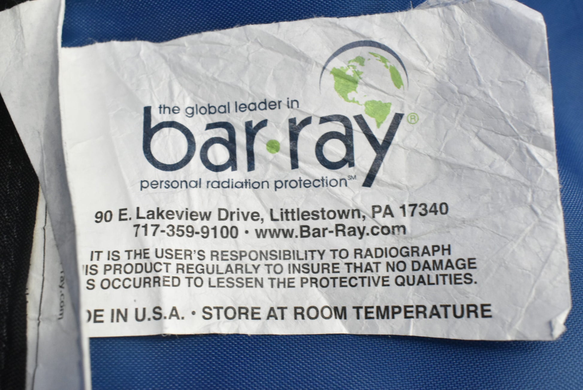 Bar Ray Prestige Reversible Vest Only Men .50mm - Dental Equipment Store