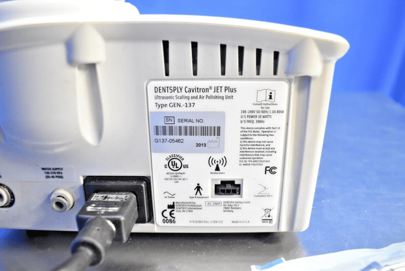 DENTSPLY Cavitron Jet Plus Ultrasonic Scaler and Air Polishing Unit - Gen 137 - Dental Equipment Store