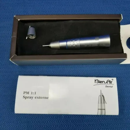 Bien-Air PM 1:1 EXT Spray Straight Handpiece 1600052-001 - Dental Equipment Store