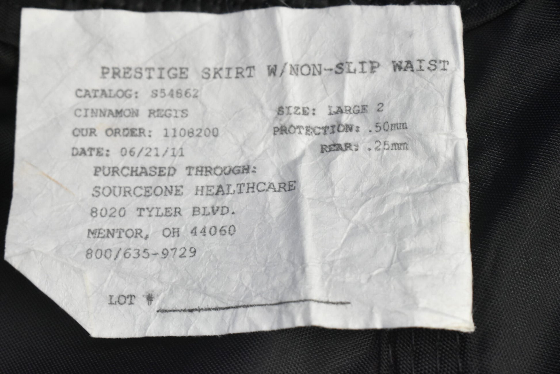 Bar Ray Prestige Skirt with Non-Slip Waist - Dental Equipment Store