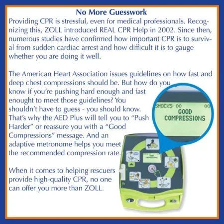 Zoll Semiautomatic AED Plus Package - Dental Equipment Store