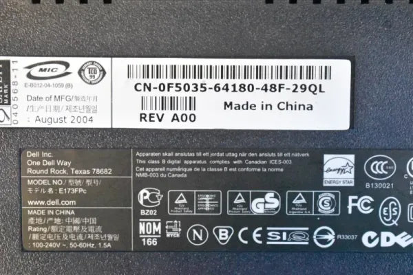 Dell E176FPC LCD Monitor - Dental Equipment Store