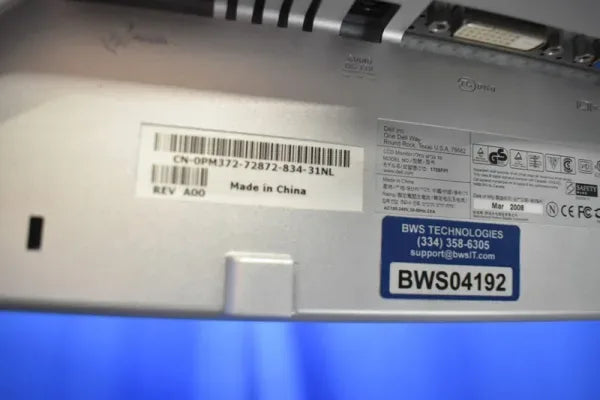 Dell Adjustable 17" LCD Monitor 1708FPF - Dental Equipment Store