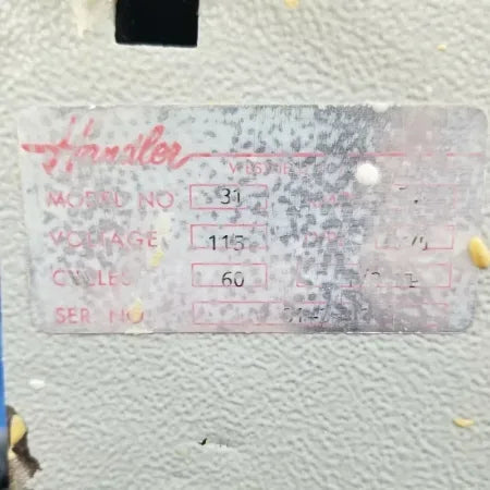 Handler Model 31 Model Trimmer with New Tray - Dental Equipment Store