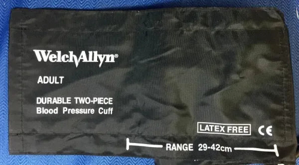 Welch Allyn Wall Aneroid Sphygmomanometer - 2-Tube Adult Bulb, Cuff, and Valve image 2