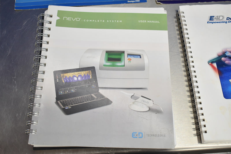 E4D Dentist Planmeca Nevo Acquisition Machine with Tips & Manuals image 9