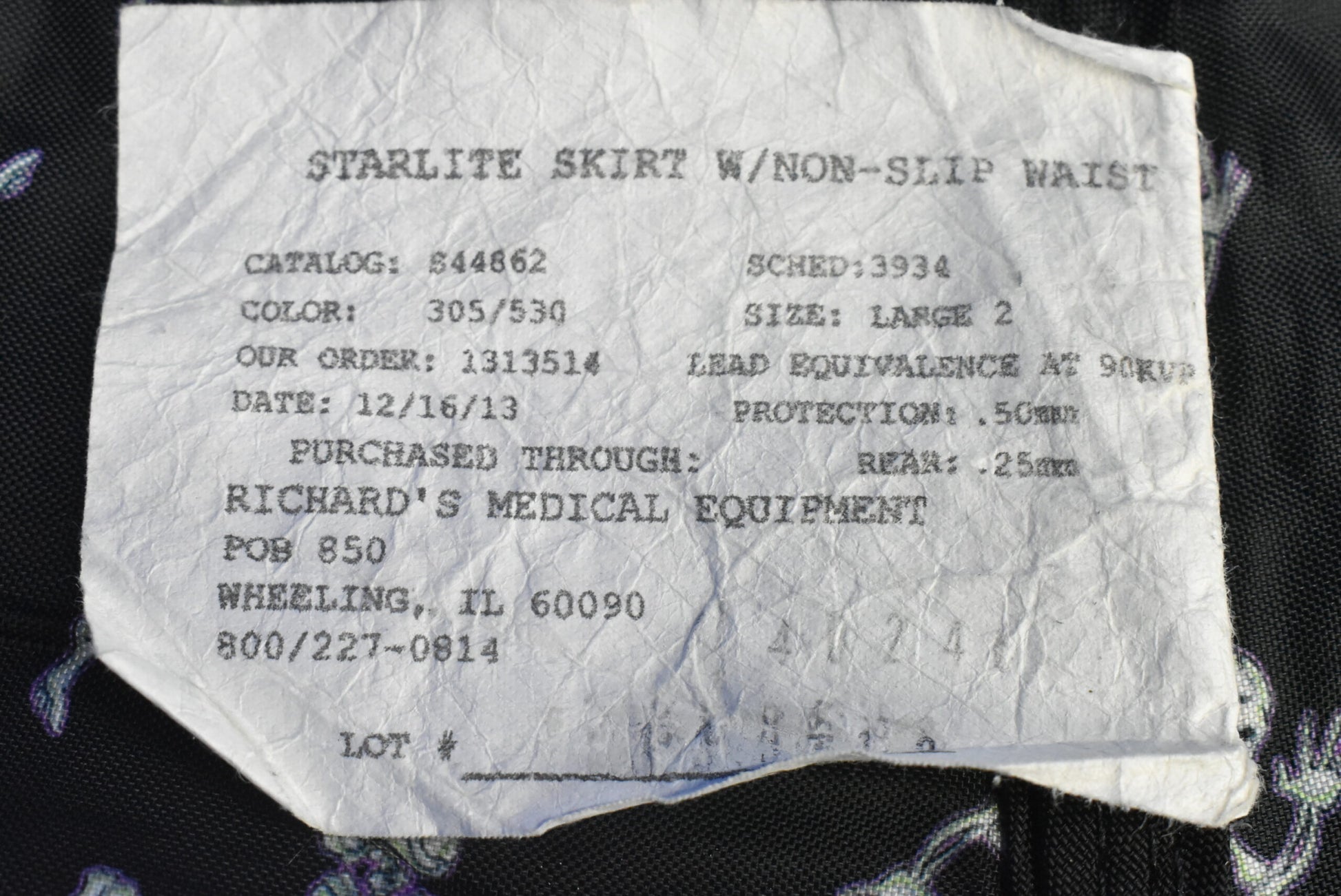 Bar Ray Starlite Skirt with Non-Slip Waist - Dental Equipment Store