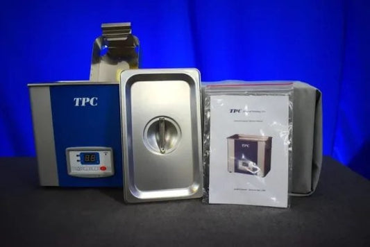 TPC Dentsonic UC-400 Dental Ultrasonic Cleaner 3.59L 3.8 Qt Cleaning Unit - Dental Equipment Store