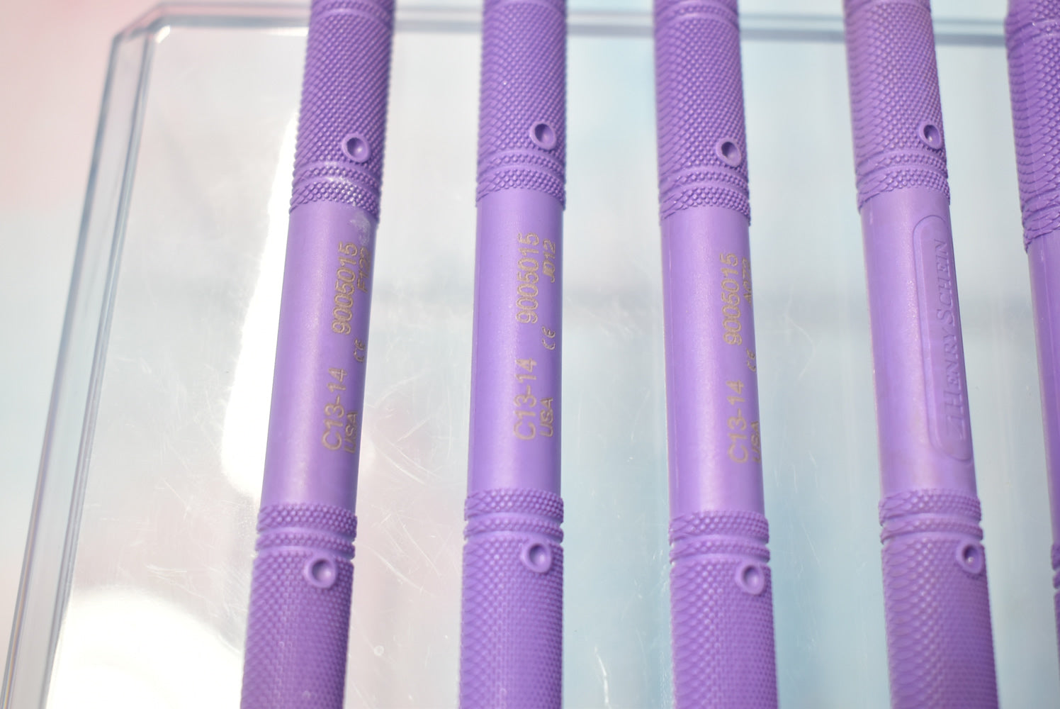 Set of 6 Henry Schein Scalers - (3) 204S Scalers / (3) C13-14 Scalers - Dental Equipment Store