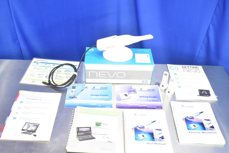 E4D Dentist Planmeca Nevo Acquisition Machine with Tips & Manuals - Dental Equipment Store
