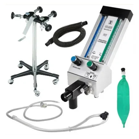 Belmed Flowmeter System with 4 Cylinder Yoke Block F300 - Dental Equipment Store