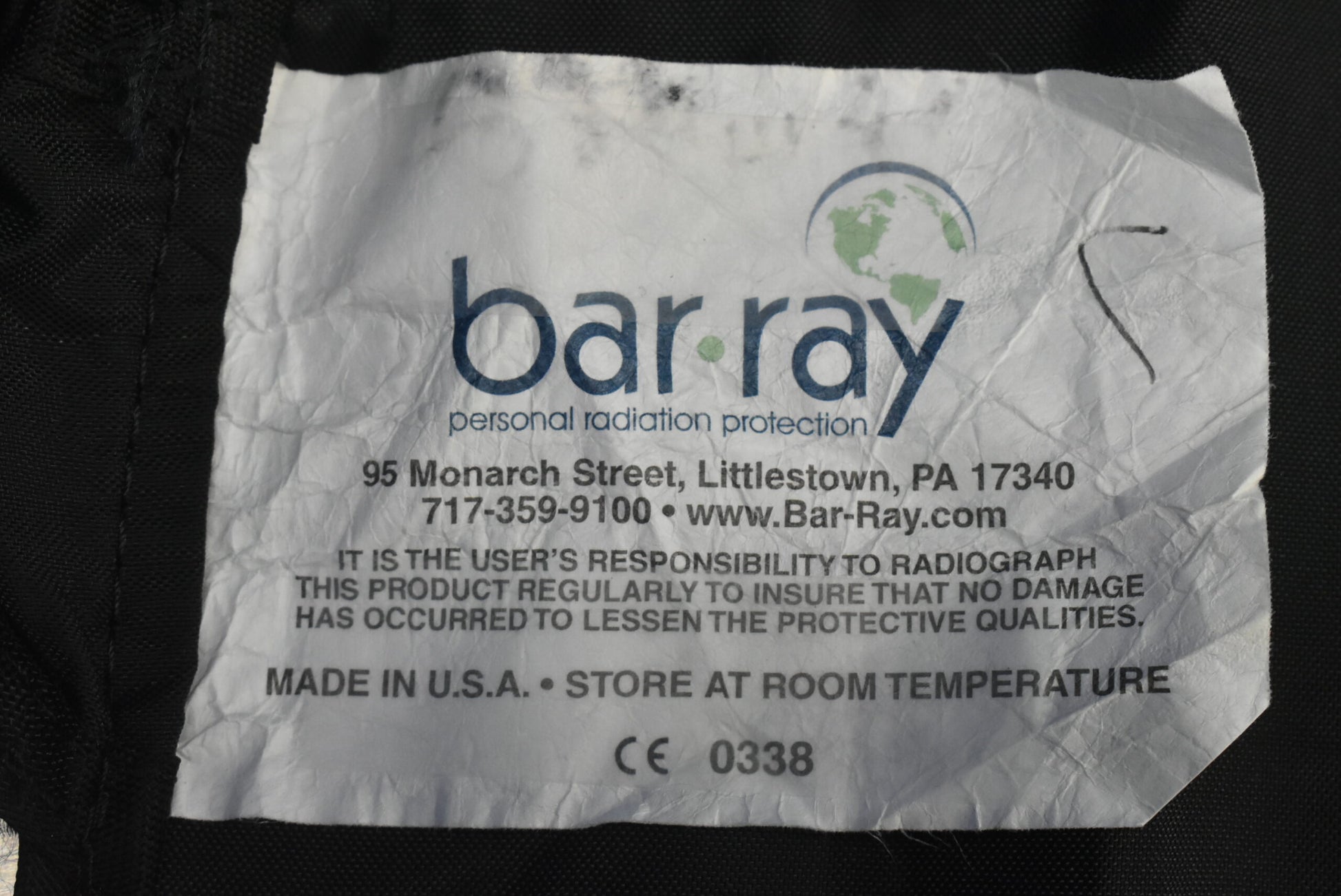 Bar Ray Prestige Vari-Weight Lead Apron - Dental Equipment Store