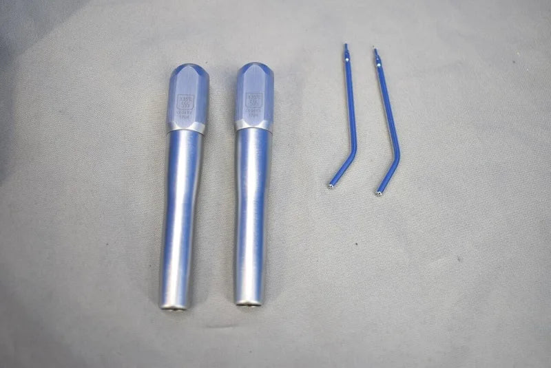 2 DCI Autoclavable Handle and Head - Water / Air Syringe with Case - Dental Equipment Store