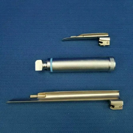 Miller Laryngoscope Kit Stainless Steel Blade #1 and #4 image 1
