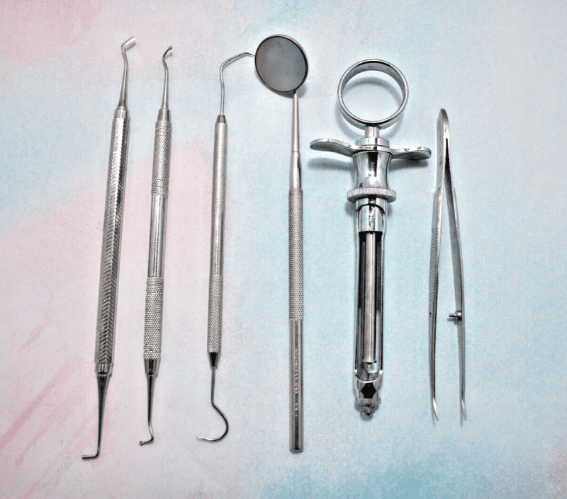 Stainless Steel Composite Dental Instrument Set (6 piece) - Dental Equipment Store