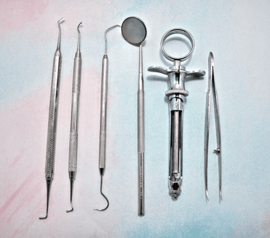 Stainless Steel Composite Dental Instrument Set (6 piece) - Dental Equipment Store