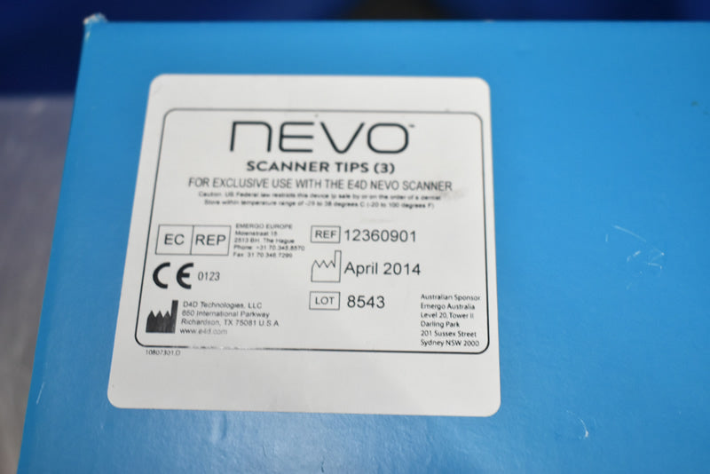 E4D Dentist Planmeca Nevo Acquisition Machine with Tips & Manuals - Dental Equipment Store