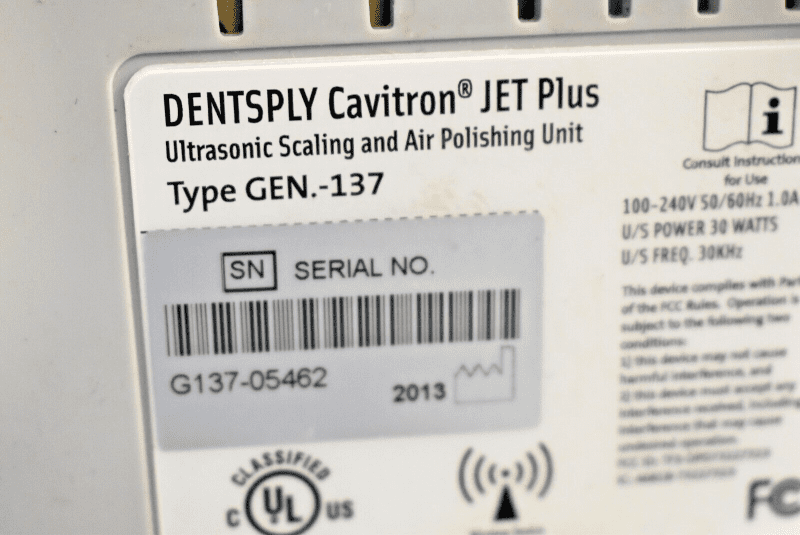 DENTSPLY Cavitron Jet Plus Ultrasonic Scaler and Air Polishing Unit - Gen 137 - Dental Equipment Store