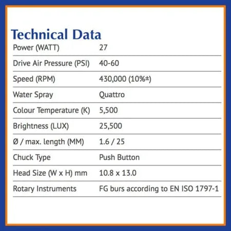 Beyes Airlight M800X Star Connection HP3054X Model M800X-M/ST - Dental Equipment Store