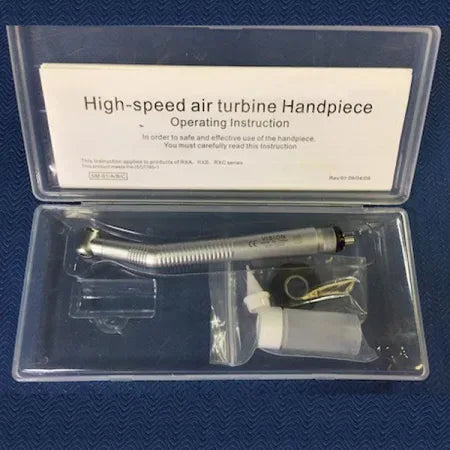 High-Speed Dental Air Turbine Vision Handpiece w/ Manual and accessories - Dental Equipment Store