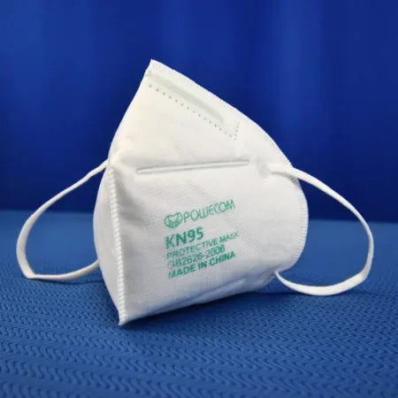 KN95 Powecom PPE Protective Face Mask 50 Pc Box - FDA ADA & CDC Approved - Dental Equipment Store