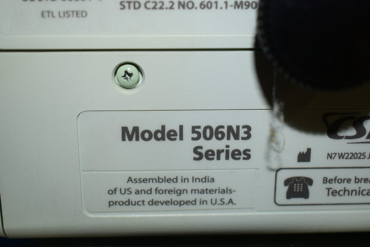 CSI Criticare 506N3 Series Comfort Cuff with Accessoreis