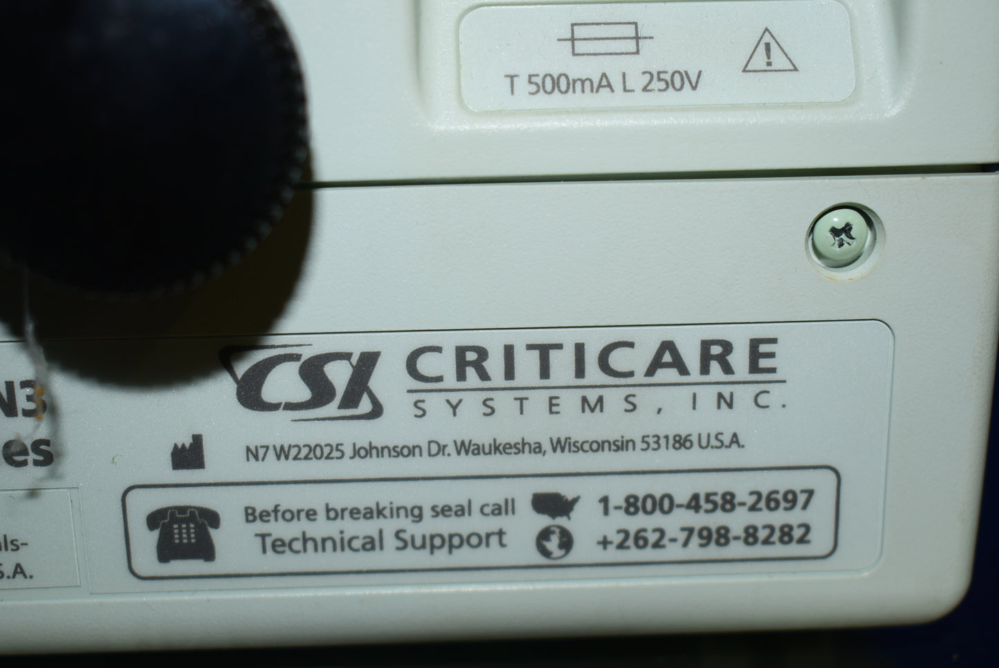 CSI Criticare 506N3 Series Comfort Cuff with Accessoreis