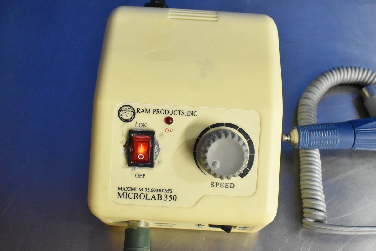 Auction - Ram MicroLab 350 Controller with 2 Handpieces - Dental Equipment Store