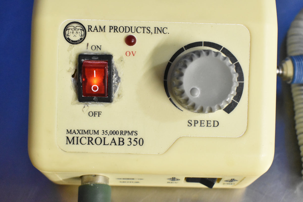Auction - Ram MicroLab 350 Controller with 2 Handpieces - Dental Equipment Store