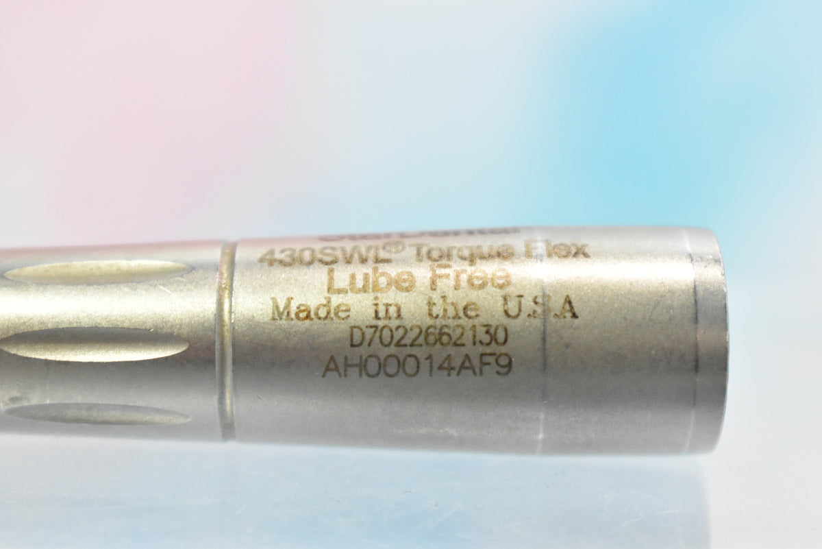 StarDental 430SWL Torque Flex Lube-Free Fiber Optic High-Speed Handpiece