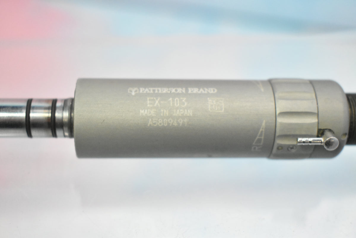 Patterson EX-103 E-Type Low Speed Air Motor 4-Hole Dental Handpiece A5809491