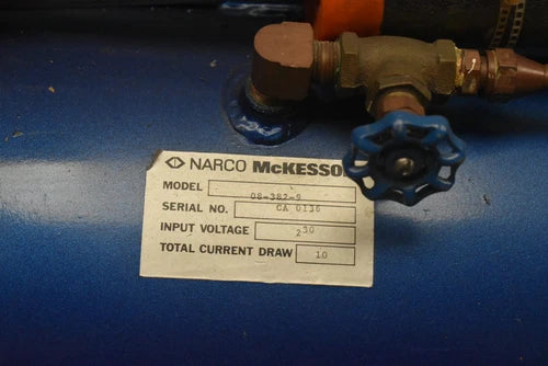 Narco McKesson Air Compressor Model 08-382-9 - Dental Equipment Store