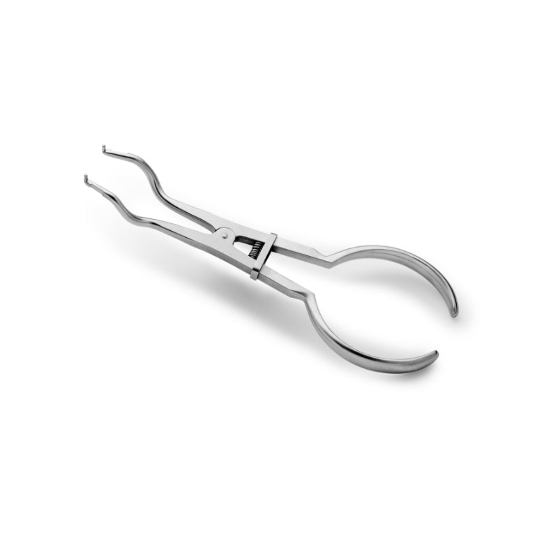 Aseptico Dental Dam Forceps -- Ivory Style I-13 - Dental Equipment Store