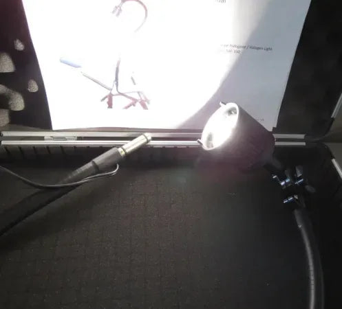 Safari Dental Flexible Gooseneck Halogen Exam Light SAF-330 for SAF-102 Chair - Dental Equipment Store