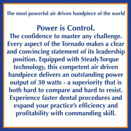 Bien-Air Tornado LED Handpiece Model 1600908-001 - Dental Equipment Store