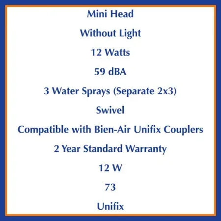 Bien-Air Prestige Handpiece Model 1600379-001 - Dental Equipment Store