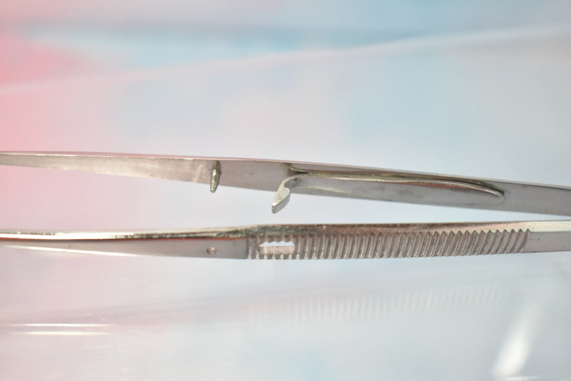Stainless Cotton Forceps #0003 - Dental Equipment Store