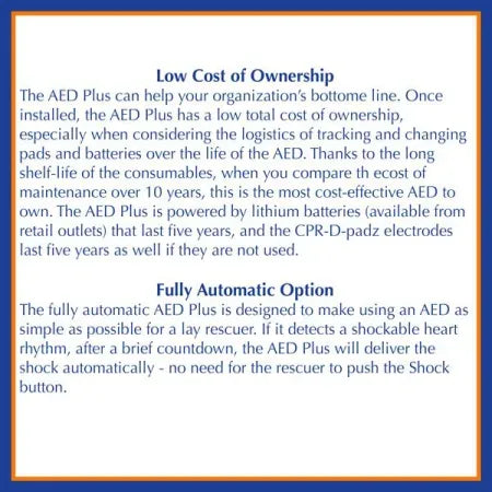 Zoll Semiautomatic AED Plus Package - Dental Equipment Store