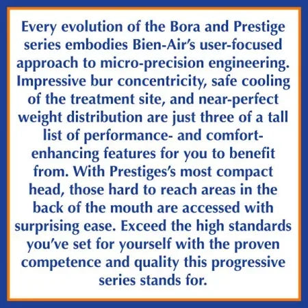 Bien-Air Prestige LED Handpiece Model 1600641-001 - Dental Equipment Store